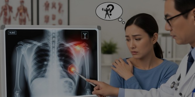 if my shoulder hurts should i exercise